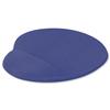 Mouse Mat Ergonomic Non Slip with Gel Wrist Rest Blue