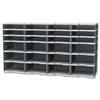 Exacompta Modulodoc Post Sorter Case Mixed for 24 Sections Mixed Trio Quattro H56mm H110mm Ref 388740D