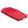 Durabin Lid Polypropylene for 60 Litre Bin Red Ref 1800497080