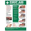 Stewart Superior First Aid Laminated Guidance Poster - HS101