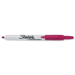 Sharpie Permanent Marker Pen Retractable with Seal Bullet Tip 1.0mm Line Assorted Ref S0810880 [Wallet 4]