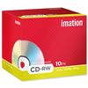 Imation CD-RW Rewritable Disk Cased 4x-12x Speed [Pack 10] - i19002