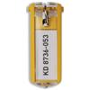 Durable Key Clip Yellow [Pack 6] - 1957/04