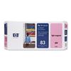 HP No 83 UV Light Magenta Printhead and Cleaner - C4965A