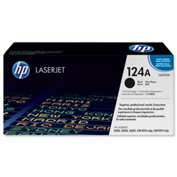 Hewlett Packard (HP) No. 124A Laser Toner Cartridge Page Life 2500pp Black Ref Q6000A