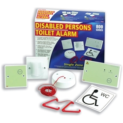 Disabled Persons Toilet Alarm Ceiling Unit with Cord and Moubting Accessories Ref NC951