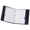 Concord CD6 Telephone Index Book Binder with Matching A-Z Index and 20 Sheets A5 Black Ref 83010