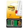 Post-it Index Flags - Green - 25mm - 12 Packs - 680-3