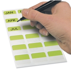 3L Index Tabs Repositionable Write-on Type-on 25mm Assorted Ref 10520 [Pack 72] - Item image