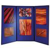 Nobo Showboard Extra Display 3 Panels 9.5Kg W1800xH2700mm-Open Sides B