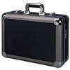 Alumaxx Explorer Multifunctional Case Aluminium with Foam Cushioning 2 Locks Black Ref 45132