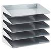 Avery Letter Rack 5-Tier Steel W380xD230xH335mm Grey Ref - 605SGREY