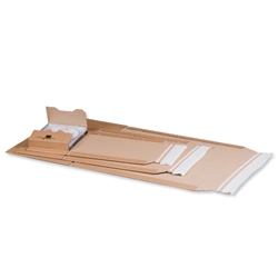 Smartbox Postal Packs Crinkle Edges Self-adhesive Seal W217xD155xH60mm Ref 145621114 [Pack 25]