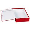 Concord Classic Box File 75mm Spine Foolscap Red [Pack 5] - C1279