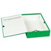 Concord Classic Box File Polypropylene Paper-lock 75mm Spine Foolscap Green Ref C13080 [Pack 5]