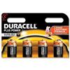 Duracell Plus Battery Alkaline 1.5V C [Pack 4] - 81275334