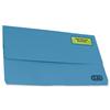 Elba Fusion Document Wallet Recycled Manilla Heavyweight 380gsm Foolscap Blue Ref 100090250 [Pack 25]