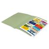Elba Fusion Square Cut Folder Recycled Manilla Heavyweight 380gsm Foolscap Green Ref 100090230 [Pack 25]