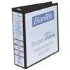Bantex Superview Presentation Ring Binder Polypropylene 4 Ring 60mm A4 Black Ref 400001271 [Pack 10]