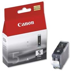 Canon PGI-5BK Inkjet Cartridge Black Page Yield 360pp Ref 0628B00