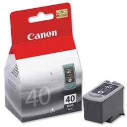 Canon PG-40 Inkjet Cartridge Page Life 191pp Black Ref 0615B001