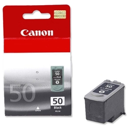 Canon PG-50 Inkjet Cartridge Page Life 355pp Black Ref 0616B001