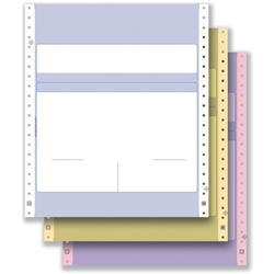 Communisis Pegasus Compatible Invoice and Purchase Order 3 Part W241xH279mm Ref DUKPE018 [Box 500]