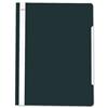 Leitz Standard Data Files Semi-rigid PVC Clear Front 20mm Title Strip A4 Black Ref 4191-00-95 [Pack 25]