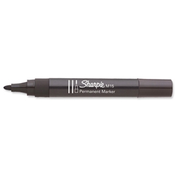 Sharpie M15 Permanent Marker Bullet Tip 1.8mm Line Black Ref S0192582 [Pack 12]