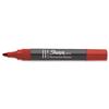 Sharpie M15 Perm Marker Bullet 1.8mm Red Pack 12 - S0192603
