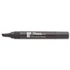 Sharpie W10 Perm Marker Chisel 1.2-5mm Black Pack 12 - S0192652