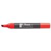 Sharpie W10 Perm Marker Chisel 1.2-5mm Red Pack 12 - S0192673