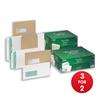 Basildon Bond Envelopes Wallet Peel and Seal 100gsm White DL (Pack 500) - 3 for 2