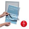 Durable Magaframe A4 Self Adhesive Silver Ref 487223 [Packed 2] - 2 for 1
