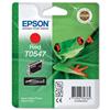 Epson T0547 Inkjet Cartridge Frog Page Life 400pp Red Ref C13T05474010