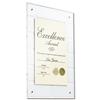 Acrylic Wall Picture Frame Magnet Closure with Fixings A3 Clear