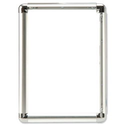 Display Frame Aluminium Front Loading with Fixings A3
