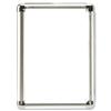 Display Frame Aluminium Front Loading with Fixings A3