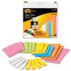 Post-it® Super Sticky Label Pads 47.6x73mm 15.8x57.1mm 73x77mm 77x117mm Assorted Ref 2900-M21 [525 Labels]