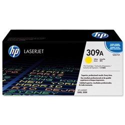 Hewlett Packard (HP) Laser Toner Cartridge Yellow Ref Q2672A
