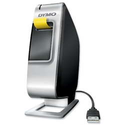 Dymo Plug N Play Label Machine USB Lithium-ion Battery D1 Prints 2 Lines Ref S0915390 - Item image