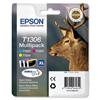 Epson T1306 Inkjet Cartridge Stag XL [Pack 3] - C13T13064010