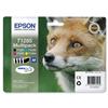 Epson T1285 Inkjet Cartridge DURABrite Fox [Pack 4] - C13T12854010
