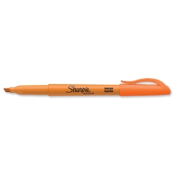 Sharpie Accent Pocket Highlighter Long-lasting Chisel Tip Orange Ref S0922070 [Pack 12] - Item image