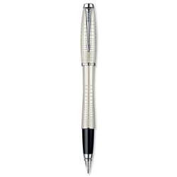 Parker Premium Urban Fountain Pen Stainless Steel Nib Pearl Lacquer and Chrome Trim Ref S0911420