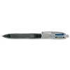 Bic 4-Colour Grip Pro Ball Pen 1.0mm Tip 0.7mm Line Blue - 892293