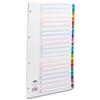 Concord Index Multicolour-tabbed Mylar-Reinforced 4 Holes 1-20 - CS19
