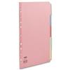 Concord Subject Dividers 160gsm Reinforced 5-Part A4 - 77099/70