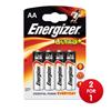 Energizer UltraPlus Battery Alkaline LR06 1.5V AA Ref 624651 (Pack 4) - 2 for 1