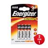 Energizer UltraPlus Battery Alkaline LR03 1.5V AAA Ref 632852 (Pack 4) - 2 for 1